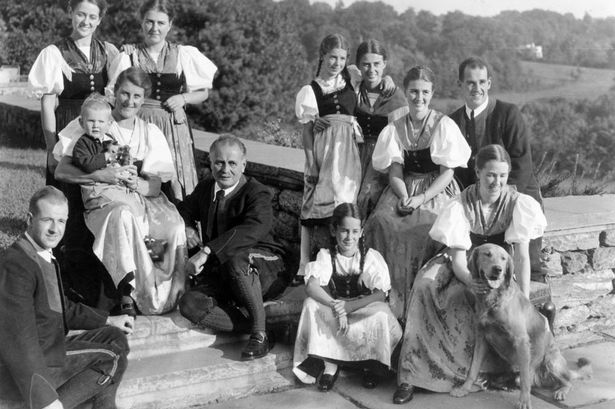 The Von Trapp Family in 1941